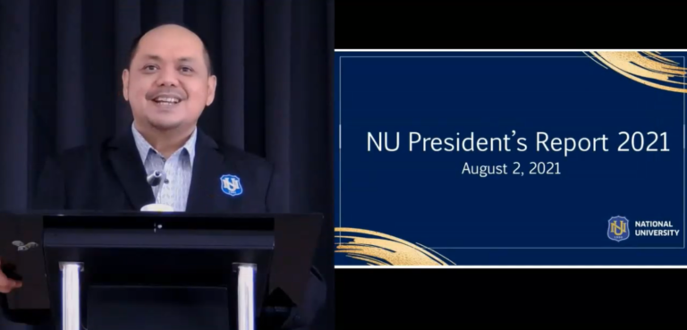 nu president report